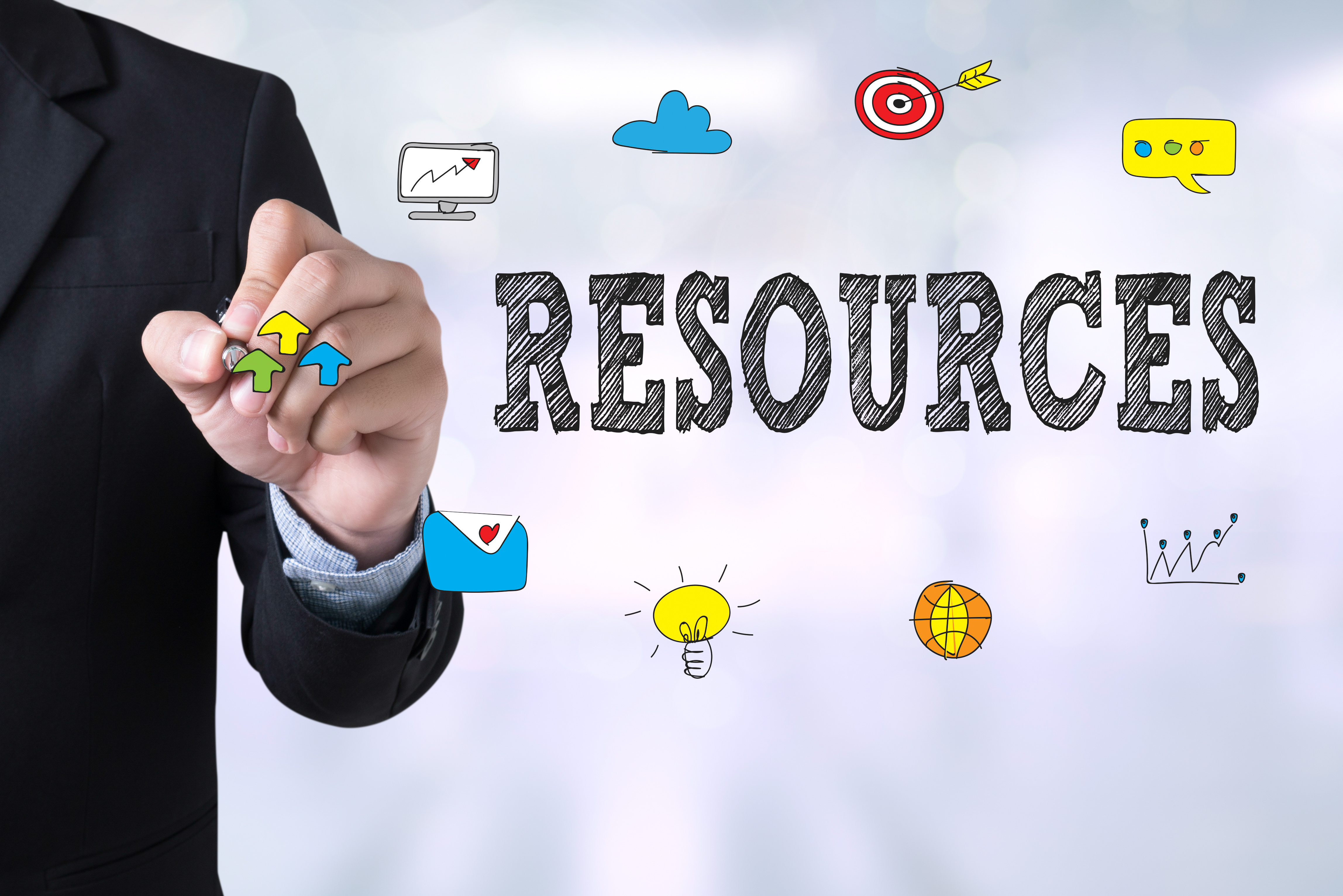 Image displays the word resources